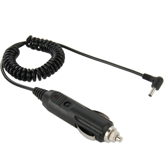 2A 3.5mm Power Supply Adapter Plug Coiled Cable Car Charger, Length: 40-140cm, 3.5mm Right Angle