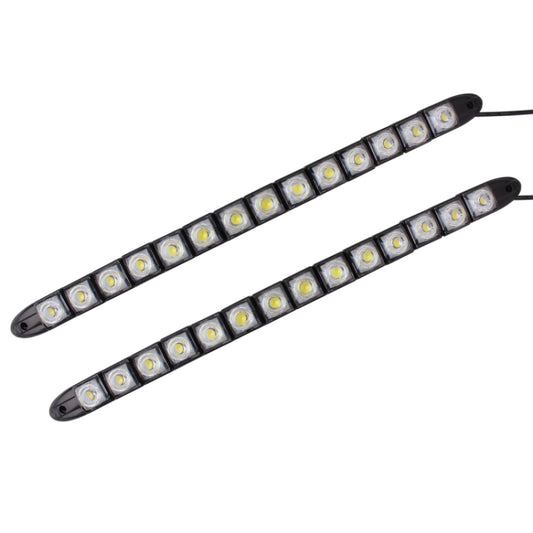 2 PCS 7W 14 LED SMD 5050 Flexible Snake LED Car Daytime Running Lights, DC 12V, 7W