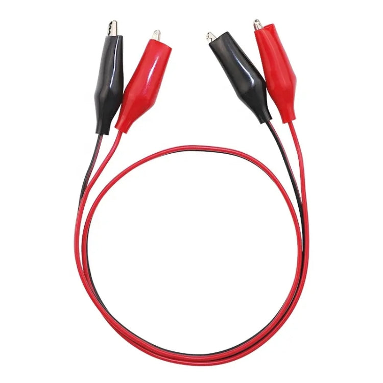 Dual End Alligator Test Lead Probe Clip Cable, Length: 75cm, 75cm