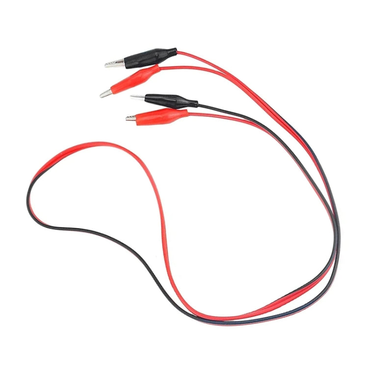 Dual End Alligator Test Lead Probe Clip Cable, Length: 75cm, 75cm
