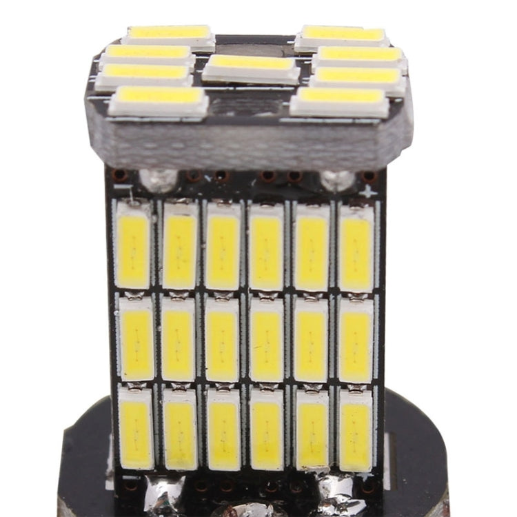 2 PCS T15 W16W 9W 450LM White Light 45 LED 4014 SMD Car Brake Light Reverse Lamp Parking Light Bulb, DC 12V, T15