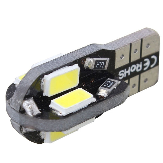 10 PCS T10 4W 280LM White Light 8 LED SMD 5630 Canbus Decode Car Clearance Lights Lamp, DC 12V, 4W 280LM