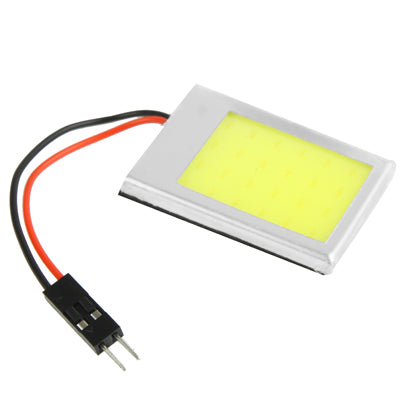 9W White Light LED Car Interior Lamp with T10 Dome + BA9S Festoon Adapter, 9W