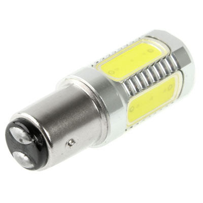 1157 7.5W White LED Brake Light for Vehicles, DC 12V-24V, 7.5W White LED