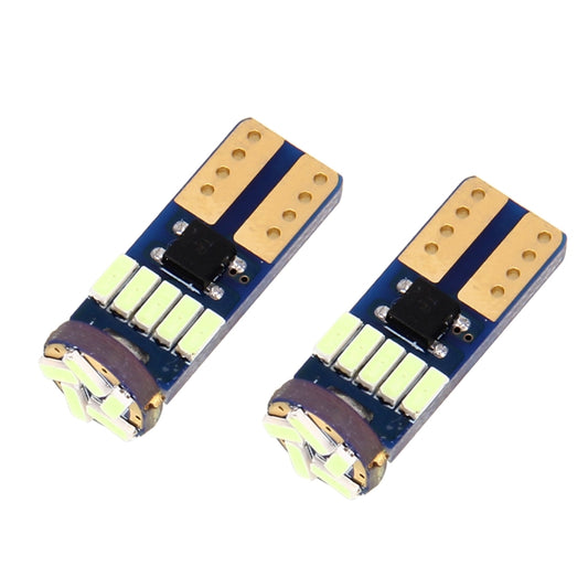 2PCS T10 3W 450LM 15 LED 4014 SMD LED Decode Error-Free Canbus Car Clearance Lamp,DC12V, 15 LED 4014 SMD LEDs