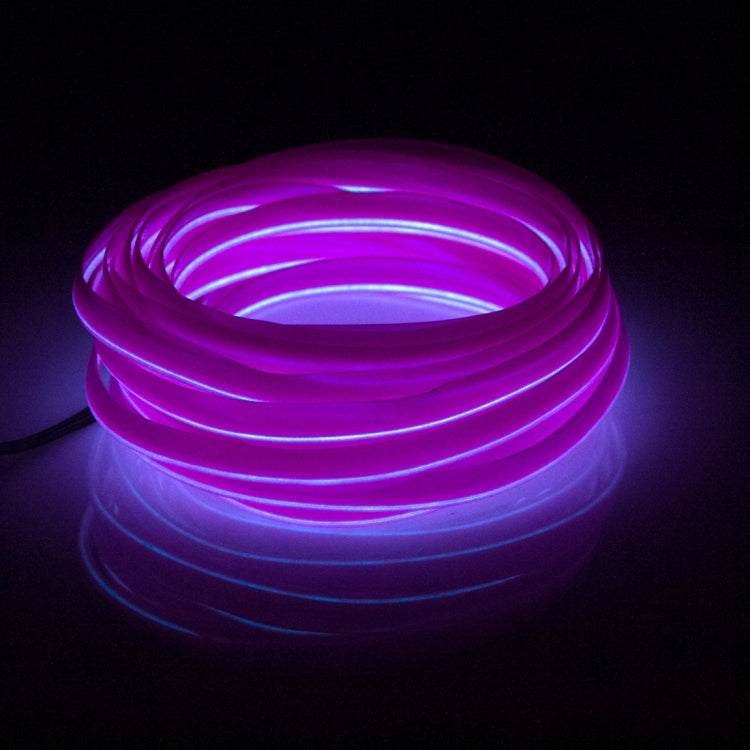 Waterproof Flat Flexible Car Strip Light with Driver for Car Decoration, Length: 5m, 5M