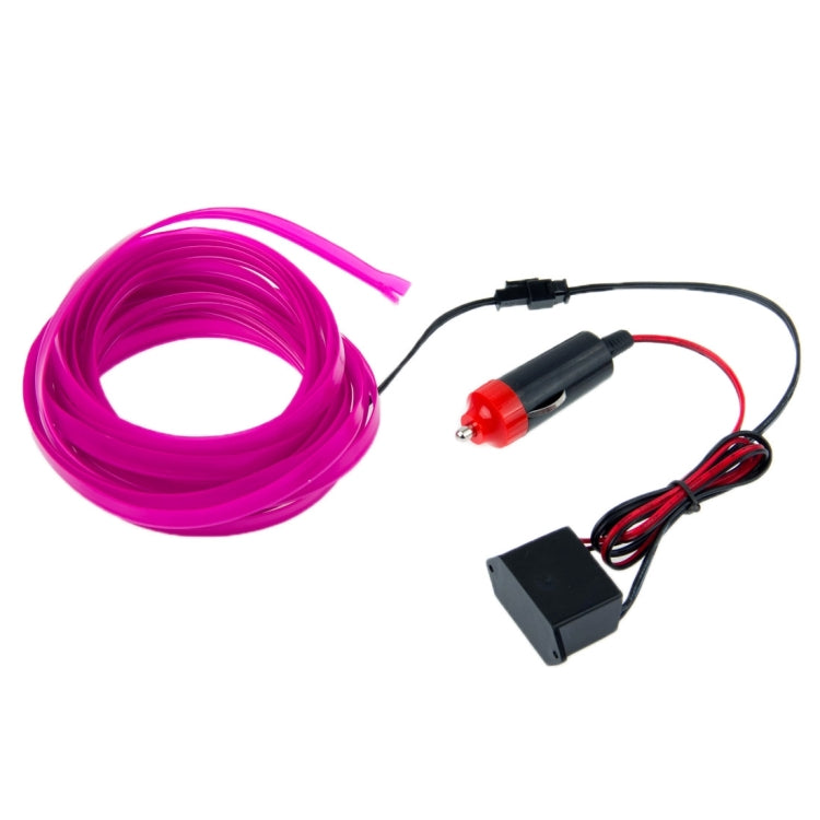 Waterproof Flat Flexible Car Strip Light with Driver for Car Decoration, Length: 5m, 5M