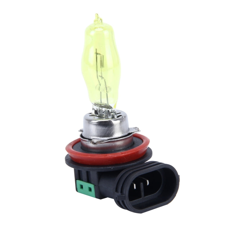2 X H11 HOD Halogen Bulbs 12V 100W 2400 LM 3500K Yellow Light Headlights, H11