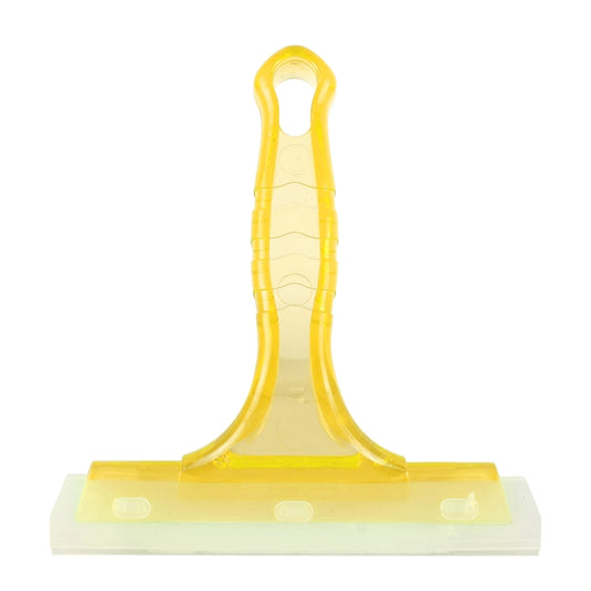 Essuie-vitre de voiture en plastique antidérapant avec poignée / Outil de nettoyage de vitres, Taille : 15,8 x 14,8 cm
