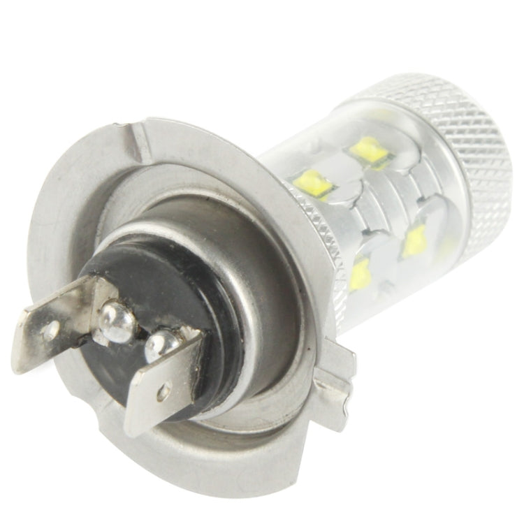 H7 60W White 12 CREE LED Fog Light for Vehicles, DC 12-30V, H7