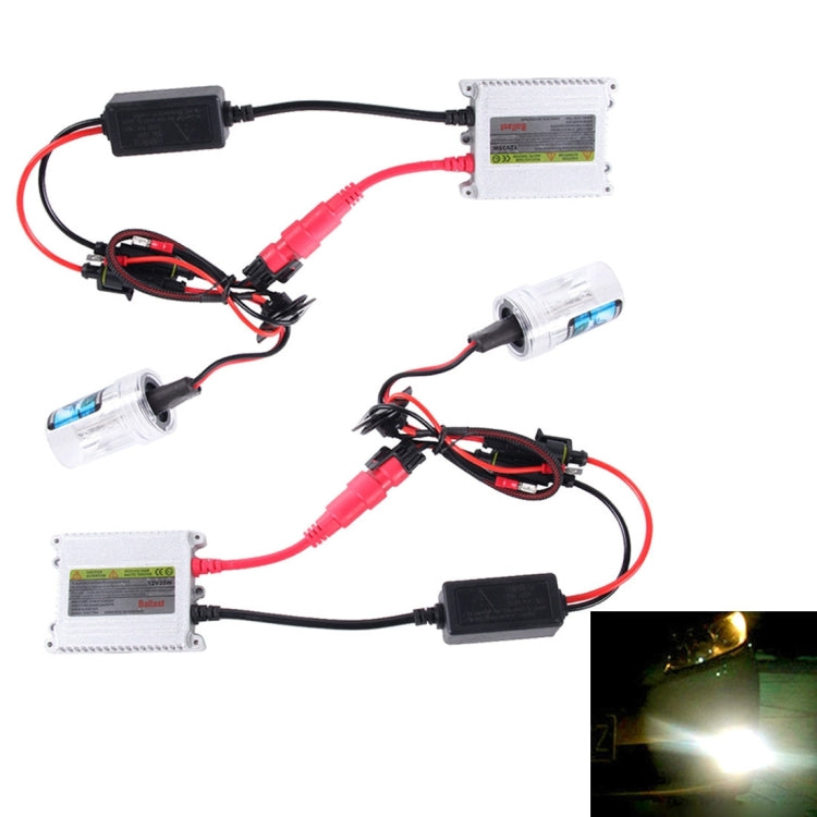 DC12V 35W 2x H1 HID Slim Xenon Light, High Intensity Discharge Lamp, H1, Color Temperature: 6000K, H1, Color Temperature: 4300K, H1, Color Temperature: 8000K