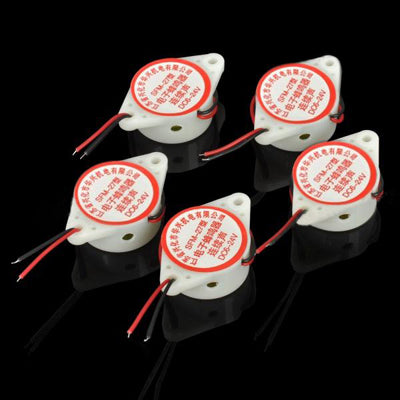 SFM-27 Continuous Sound Alarm Buzzer (5 Pcs in One Package, the Price is for 5 Pcs), SFM-27