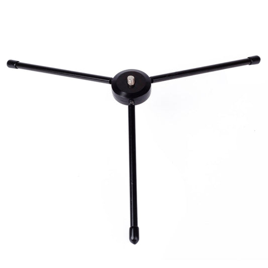 Portable Folding Metal Tripod for PULUZ Action Sports Cameras Jaws Flex Clamp Mount for GoPro, Insta360, DJI and Other Action Cameras