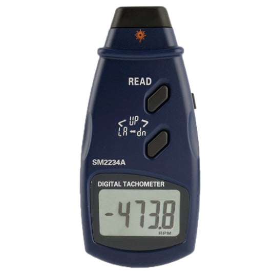 Digital Laser Photo Tachometer Non Contact RPM Tach , SM2234A