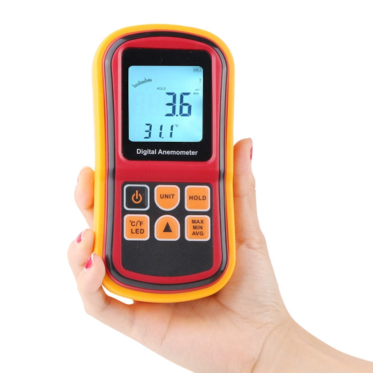 Digital Anemometer (Measurement items: Air Velocity, Air Temperature), GM8901