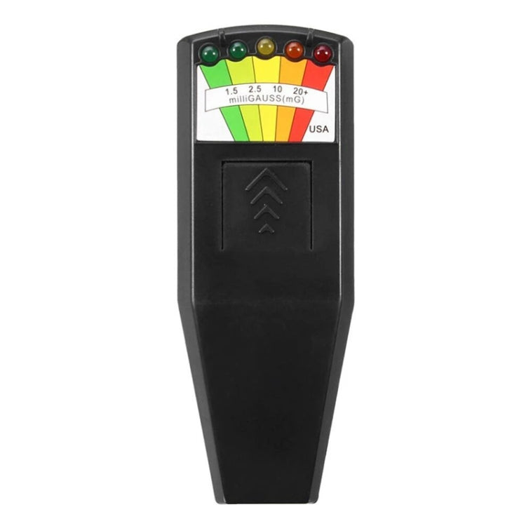 5-LED Electromagnetic Radiation Detector EMF Meter Tester, Style 2 Black, Style 2 White