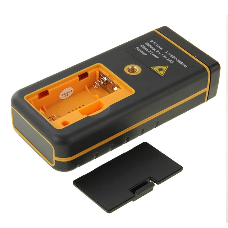 RZ-A100 1.9 inch LCD 100m Hand-held Laser Distance Meter with Level Bubble