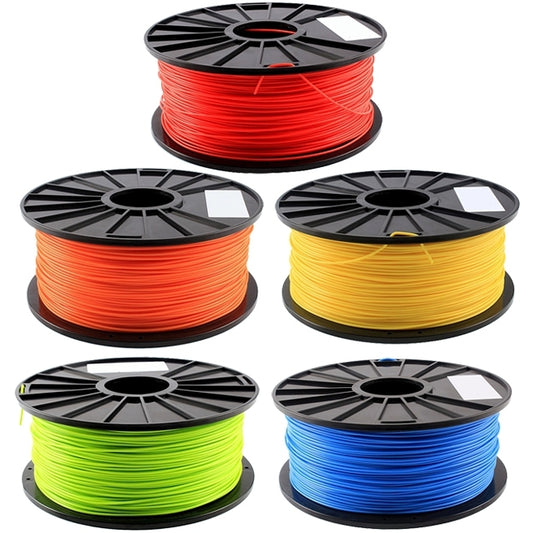 ABS 1.75 mm Fluorescent 3D Printer Filaments, about 395m