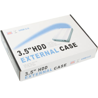 High Speed 3.5 inch HDD SATA & IDE External Case,Support USB 2.0, SATA & IDE (USB 2.0)