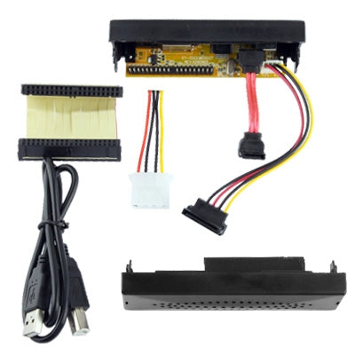 High Speed 3.5 inch HDD SATA & IDE External Case,Support USB 2.0, SATA & IDE (USB 2.0)