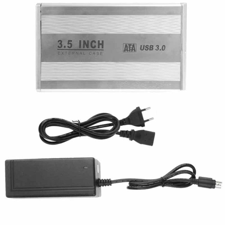 High Speed 3.5 inch HDD SATA External Case, Support USB 3.0, SATA & IDE (USB 3.0)