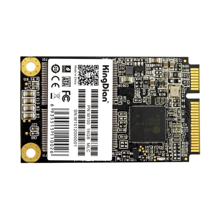 Kingdian M100 16GB Solid State Drive / mSATA Hard Disk for Desktop / Laptop, 16GB