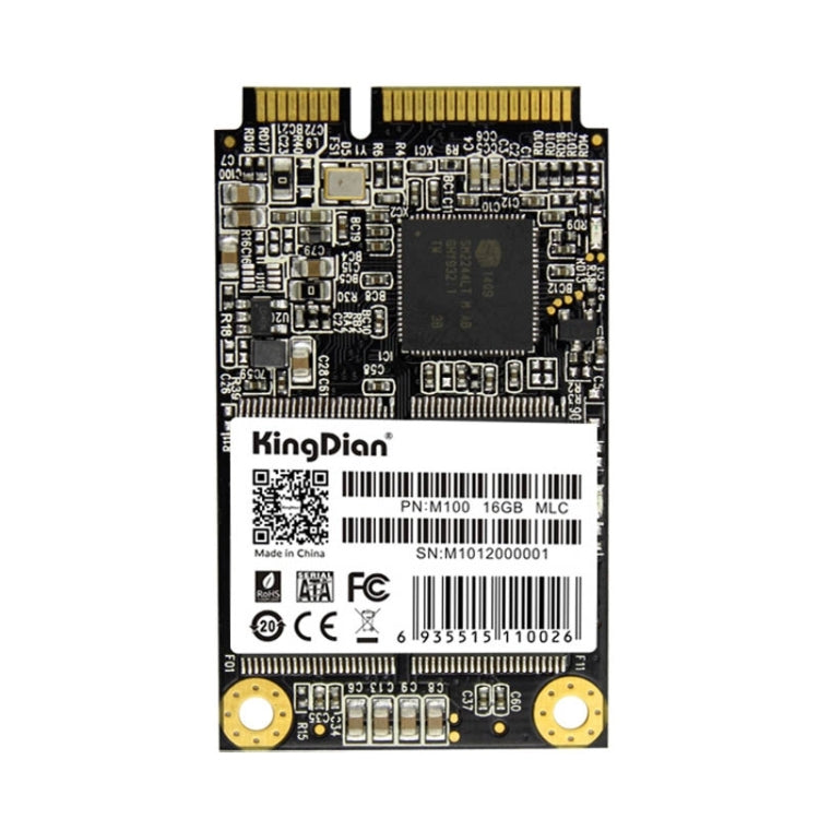Kingdian M100 16GB Solid State Drive / mSATA Hard Disk for Desktop / Laptop, 16GB