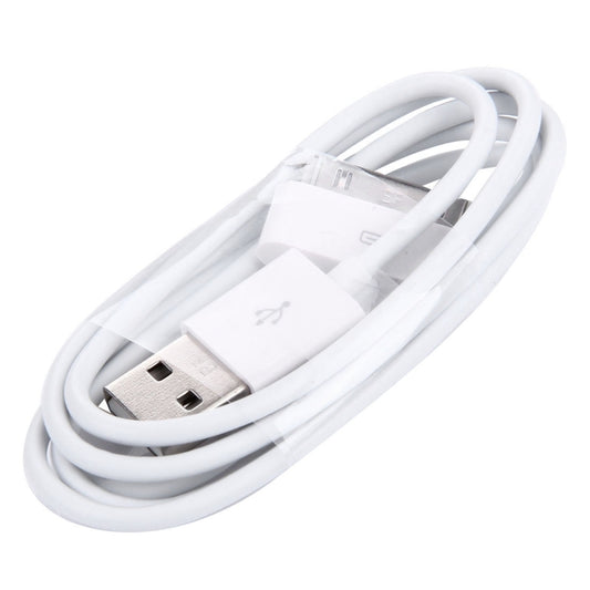 USB Cable for iPhone 4 & 4S, iPhone 3GS/3G, iPad 2, iPod Touch, Length: 1m (With Packing)