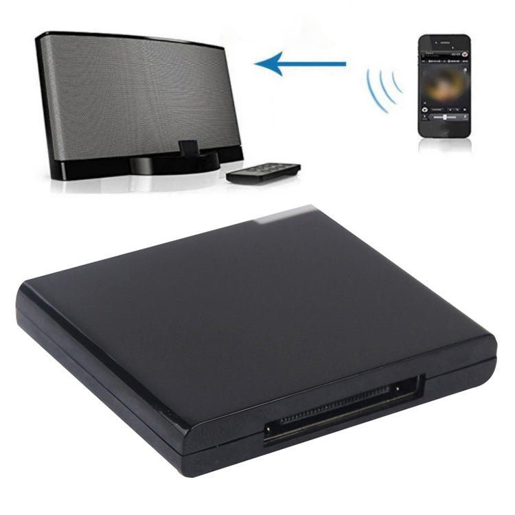 Récepteur audio sans fil Bluetooth pour iPhone 4 et 4S / (iPad 3) / iPad 2 / iPod / tout appareil Bluetooth, Bluetooth V2.1 Blanc, Bluetooth V2.1 Noir