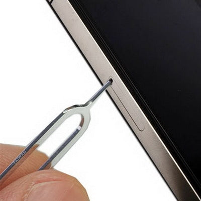 SIM Card Tray Holder Eject Pin Key Tool for iPhone, Galaxy, Huawei, Xiaomi, HTC and Other Smart Phones, No Box