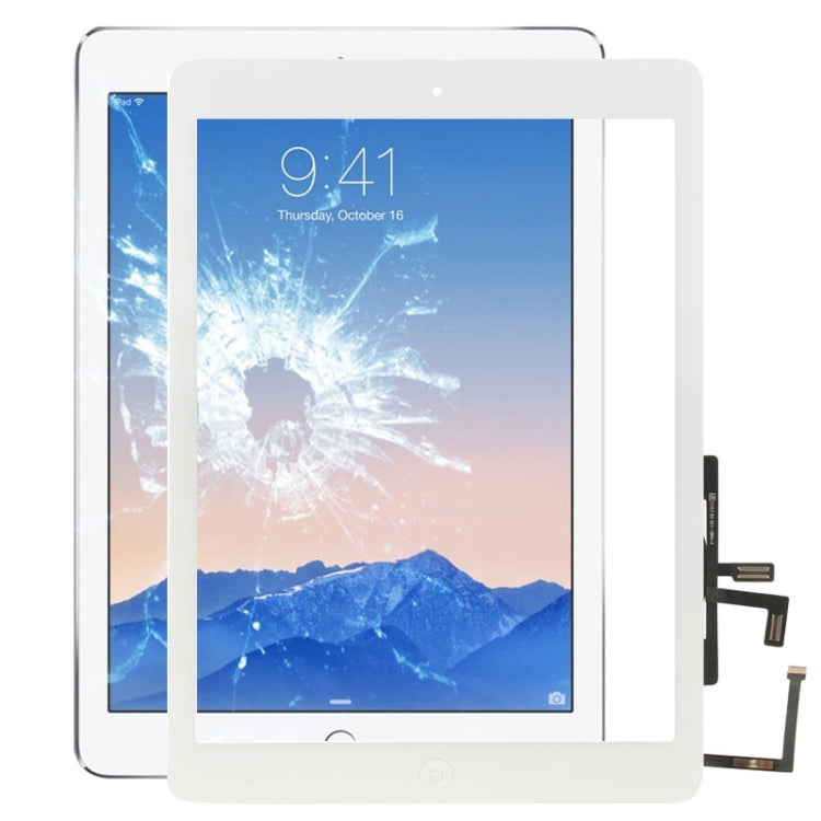 Controller Button + Home Key Button PCB Membrane Flex Cable + Touch Panel Installation Adhesive, Touch Panel for iPad Air / iPad 5, For Apple iPad Air / iPad 5