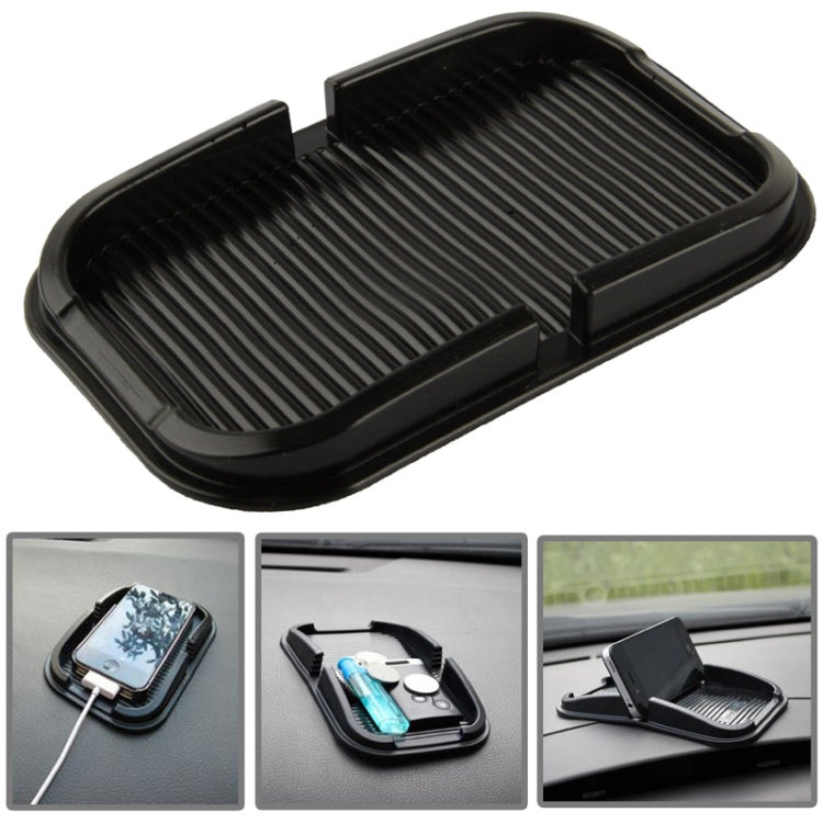 Tapis/Support magique en gel de silicone antidérapant pour tableau de bord de voiture pour iPhone 5 et 5S / iPhone 4 et 4S, pour iPhone, Galaxy, Sony, Lenovo, HTC, Huawei et autres smartphones (Transparent)