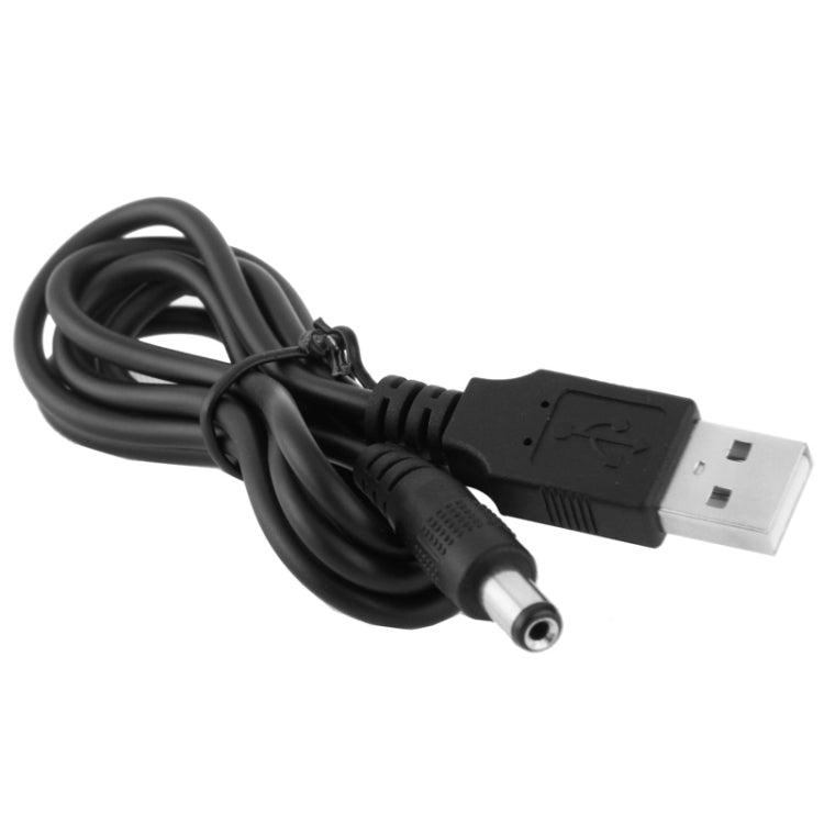 USB Male to DC 5.5 x 2.1mm Power Cable, Length: 1m, USB Male (Length: 1m)
