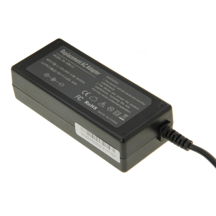 PA-1650-22 19V 3.42A Mini AC Adapter for Lenovo / Asus / Acer / Gateway / Toshiba Laptop, Output Tips: 5.5mm x 2.5mm