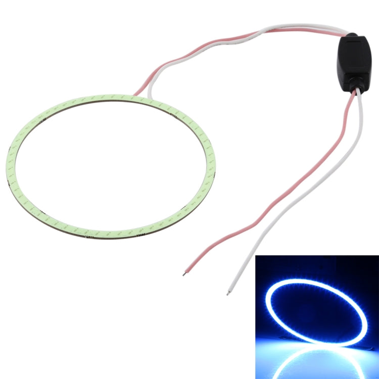 90mm 5W 180LM Angel Eyes Circles Car Headlight COB LED Lights for Vehicles, DC 12-24V, 90mm Blue Light, 90mm White Light, 90mm Pink Light, 90mm Green Light, 90mm Red Light