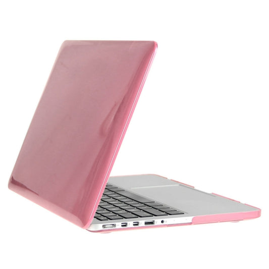 ENKAY pour Macbook Pro Retina 15,4 pouces (version américaine) / A1398 Hat-Prince Étui de protection rigide en plastique transparent 3 en 1 avec protection de clavier et bouchon anti-poussière de port