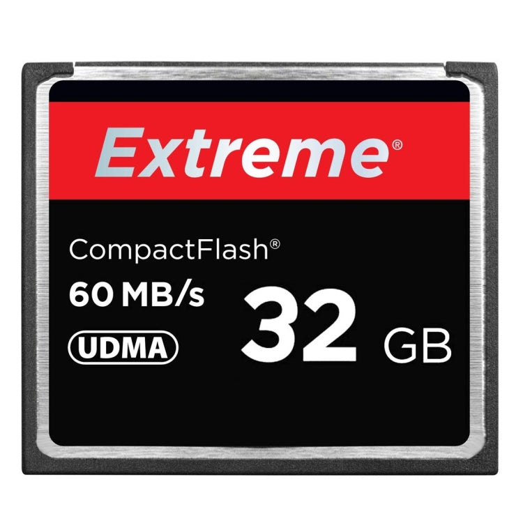 32GB Extreme Compact Flash Card, 400X Read Speed, up to 60 MB/S (100% Real Capacity), 32GB