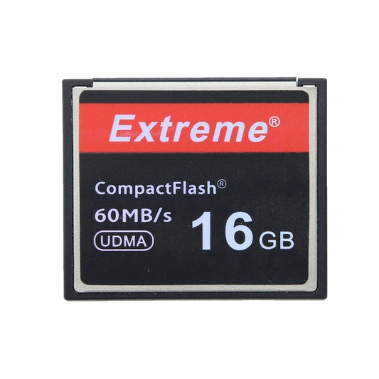 16GB Extreme Compact Flash Card, 400X Read Speed, up to 60 MB/S (100% Real Capacity), 16GB