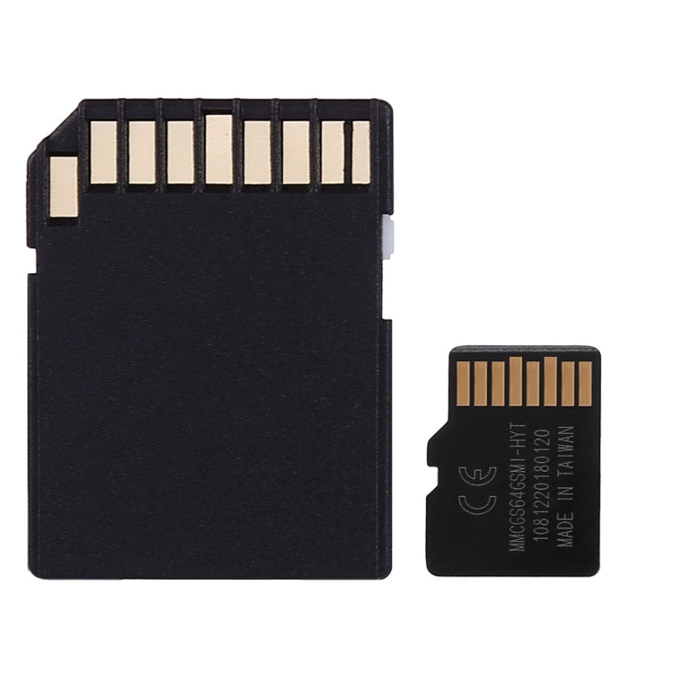 Tarjeta de memoria Micro SD(TF) de clase 10 de alta velocidad de 64 GB de Taiwán (capacidad real del 100 %), 64 GB