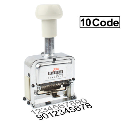 High Performance Metal Material Automatic Numbering Machine (10 Code), 10 Code