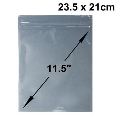 100x sachet antistatique refermable de 11,5 pouces, taille : 23,5 x 21 cm (100 pièces dans un paquet, le prix est pour 100 pièces)