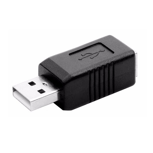 USB 2.0 AM to BF Printer Adapter Converter, USB 2.0 AM (Black)