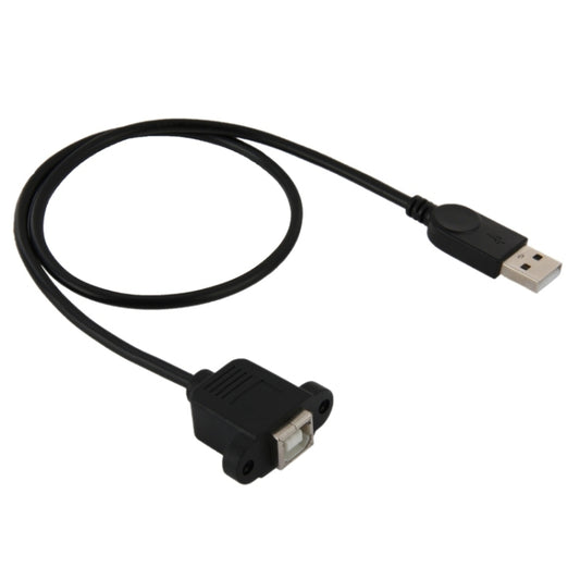 USB 2.0 Male to USB 2.0 Type-B Female Printer / Scanner Adapter Cable for HP, Dell, Epson, Length: 50cm