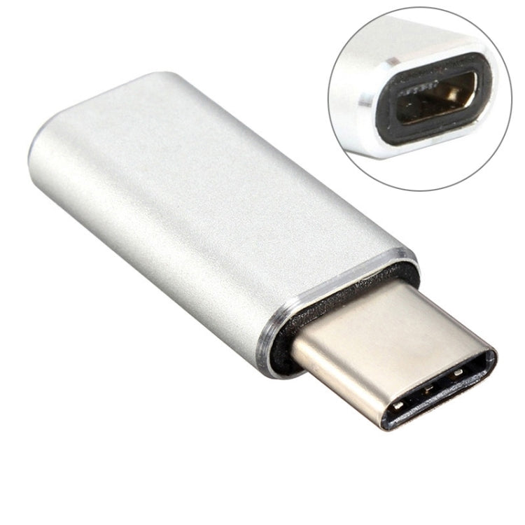Adaptateur convertisseur Micro USB vers USB 3.1 Type-C en aluminium