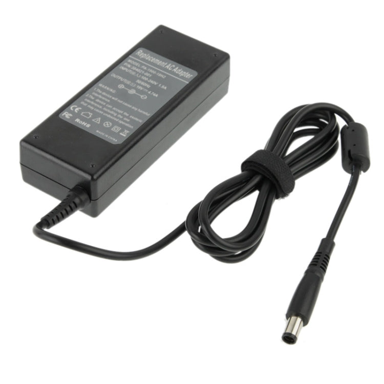 AC Adapter 19V 4.74A for HP Networking, Output Tips: 7.4mm x 5.0mm, 19V 4.74A