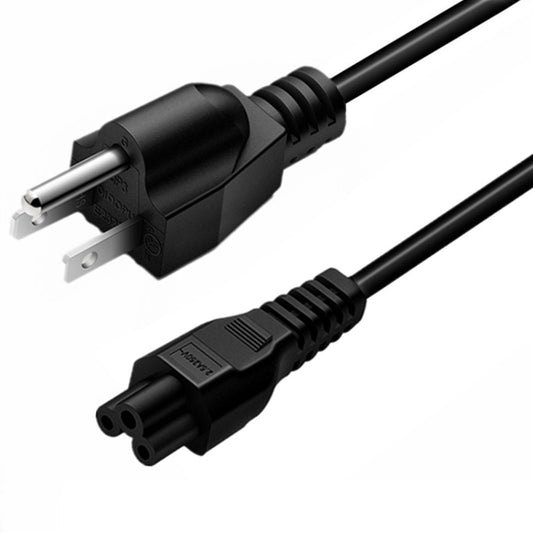 3 Prong Style US Notebook Power Cord, Cable Length: 1.8m, US Plug, Length:1.8m