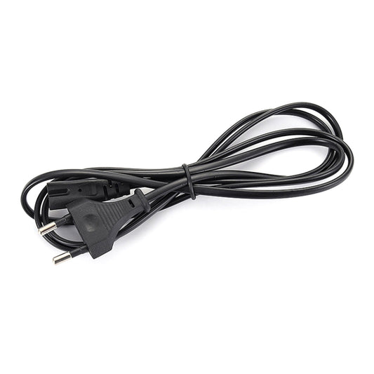 High Quality 2 Prong Style EU Notebook AC Power Cord, Length: 1.5m, 2 Prong Style EU Plug, Length: 1.5m