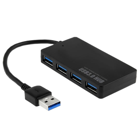 Portable Super Speed 4 Ports USB 3.0 HUB LED Indicator 5Gbps Hot-swap, Clear USB3.0 Signal, HUB 5GBPs