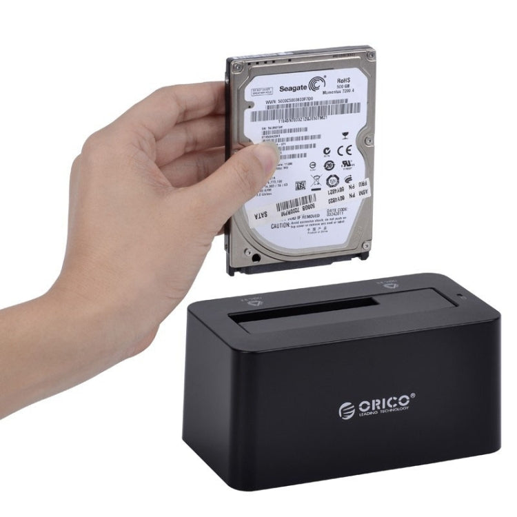 ORICO 6619US3 5Gbps Super Speed USB 3.0 to SATA Hard Drive Docking Station for 2.5 inch / 3.5 inch Hard Drive, 6619US3