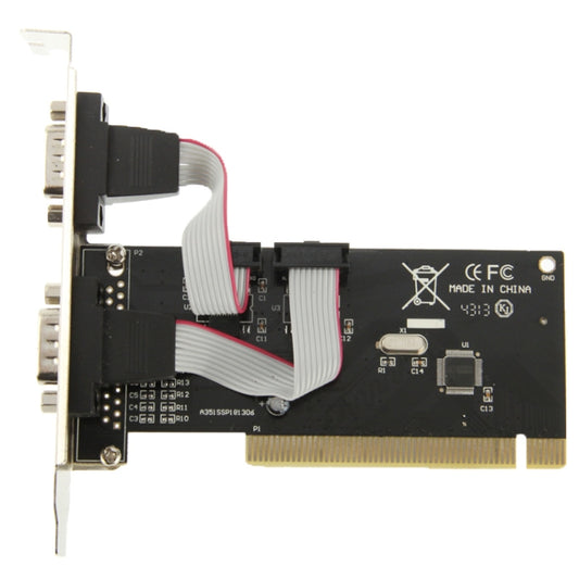 PCI to Serial 2-port Host Controller Card, 2 Ports DB9